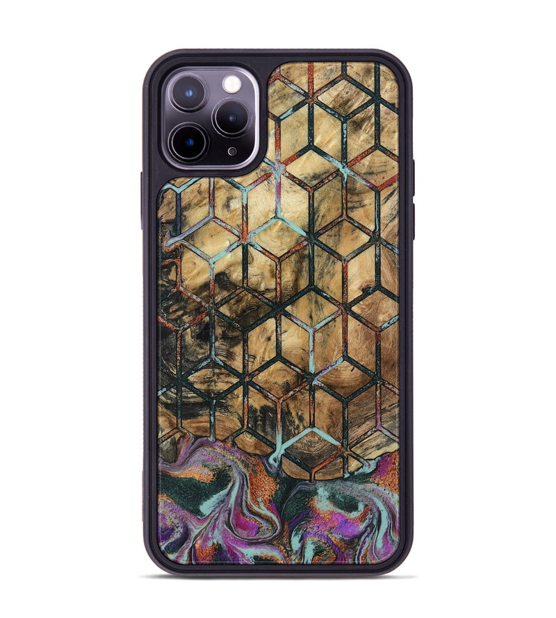 iPhone 11 Pro Max Wood Phone Case - Hobert (Pattern, 801903)