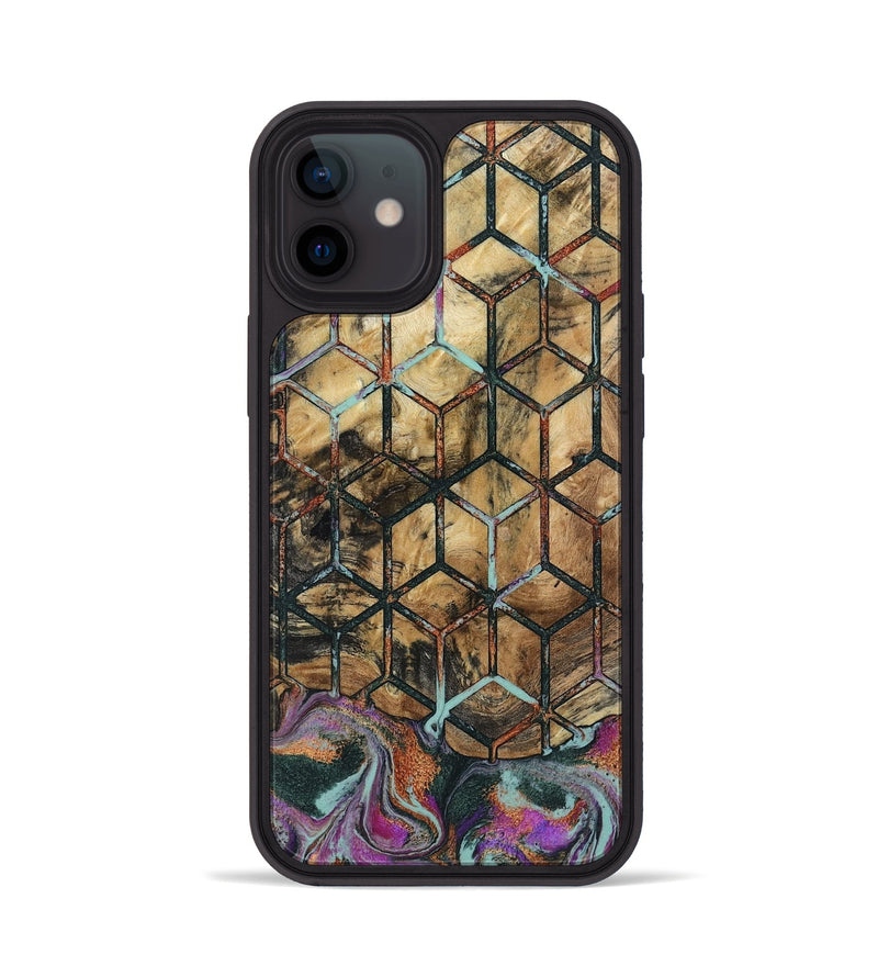 iPhone 12 Wood Phone Case - Hobert (Pattern, 801903)