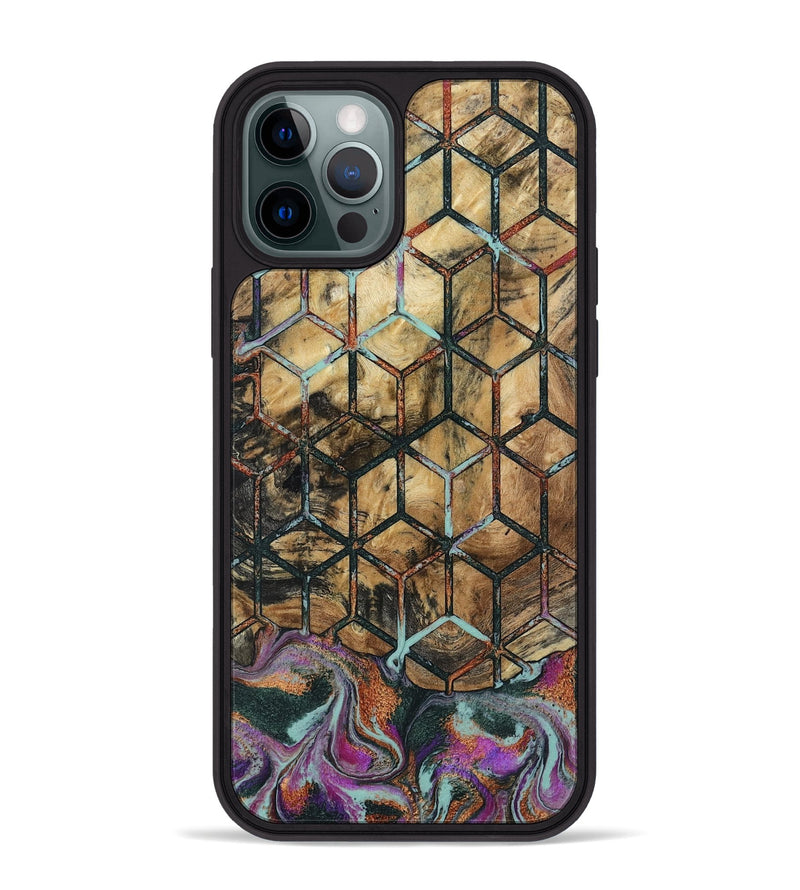 iPhone 12 Pro Max Wood Phone Case - Hobert (Pattern, 801903)