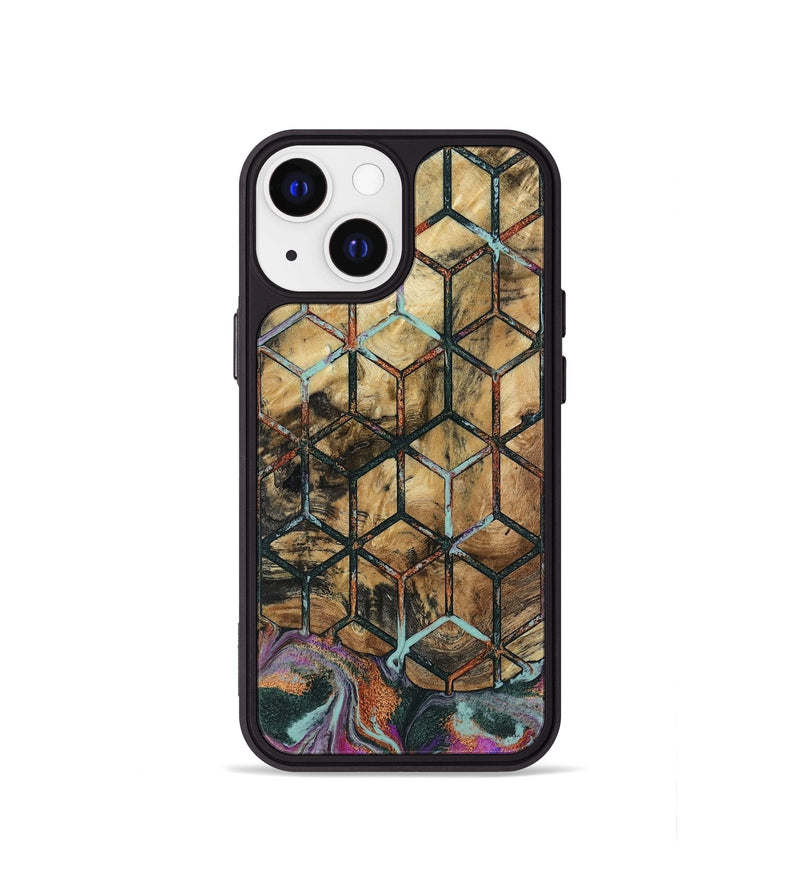 iPhone 13 mini Wood Phone Case - Hobert (Pattern, 801903)