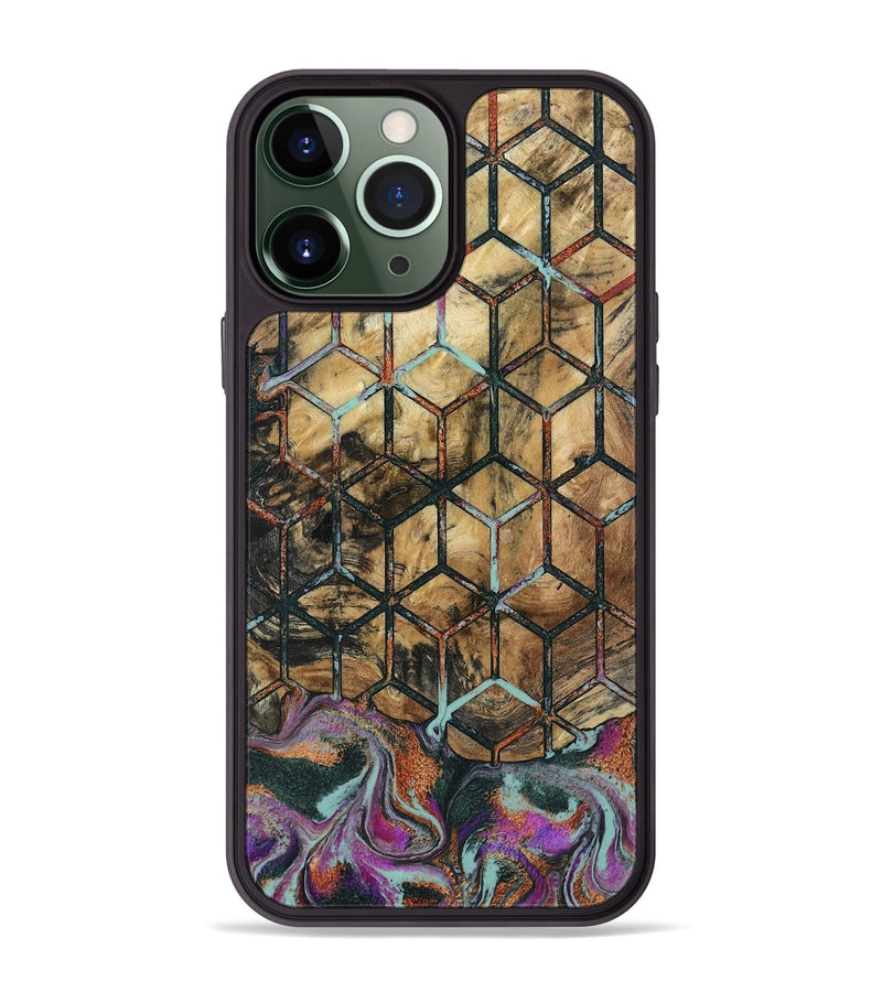 iPhone 13 Pro Max Wood Phone Case - Hobert (Pattern, 801903)