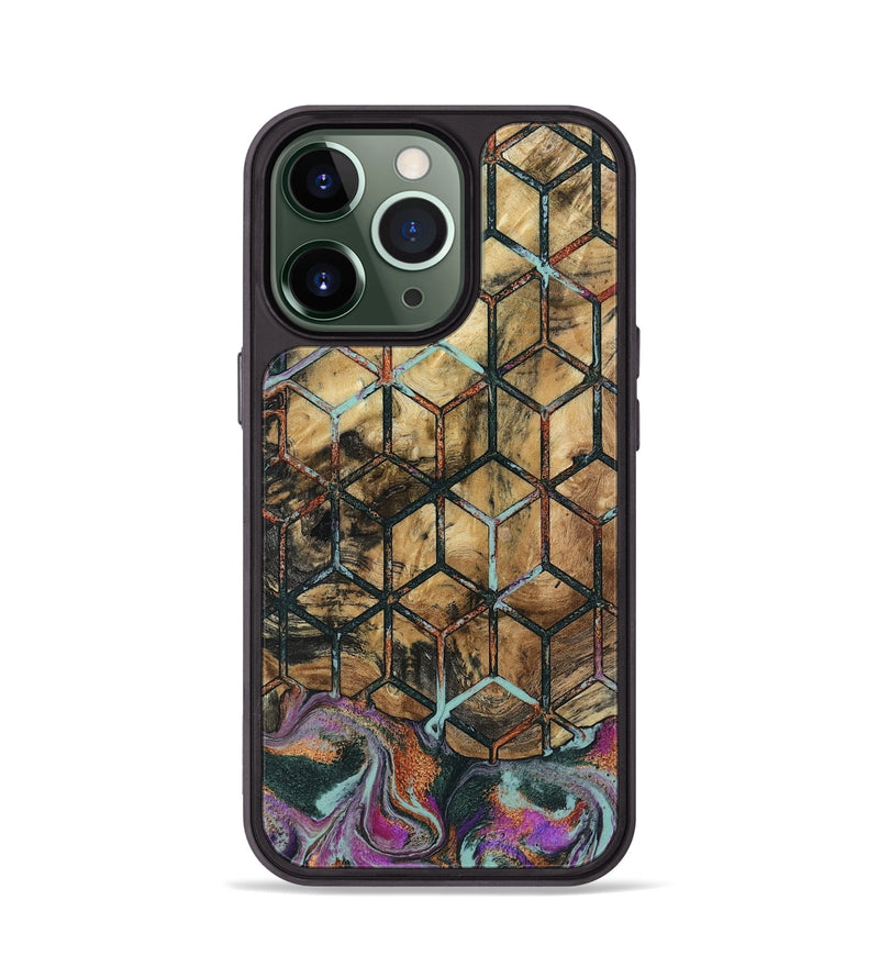 iPhone 13 Pro Wood Phone Case - Hobert (Pattern, 801903)