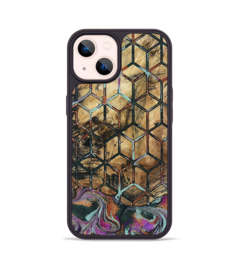 iPhone 14 Wood Phone Case - Hobert (Pattern, 801903)