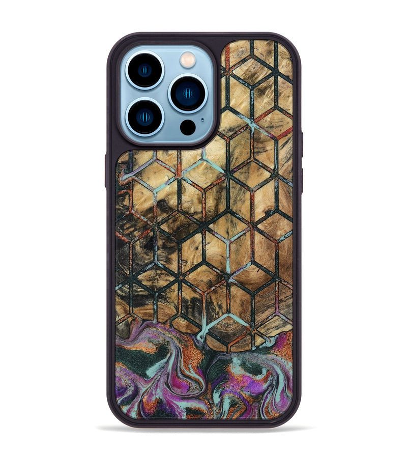 iPhone 14 Pro Max Wood Phone Case - Hobert (Pattern, 801903)