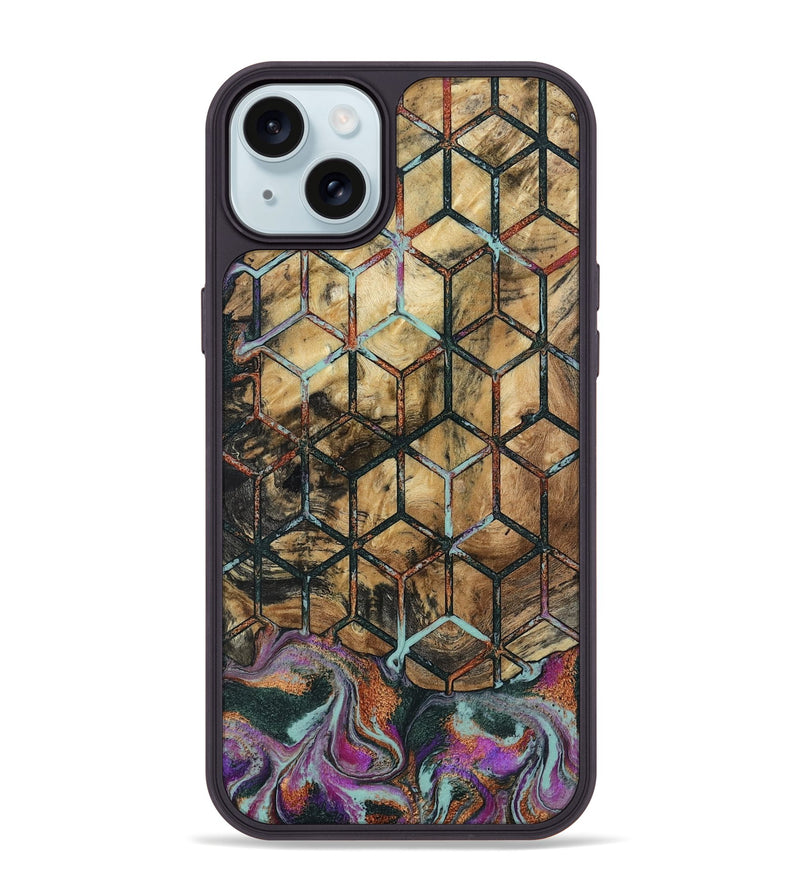 iPhone 15 Plus Wood Phone Case - Hobert (Pattern, 801903)