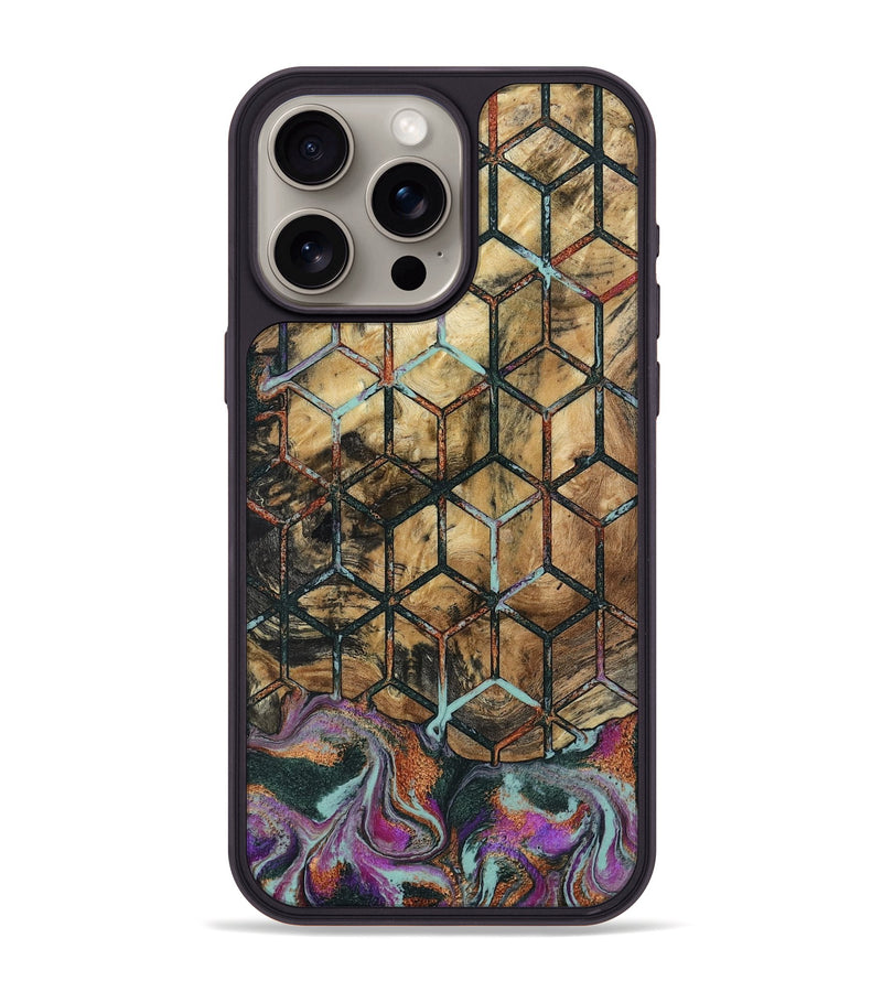 iPhone 15 Pro Max Wood Phone Case - Hobert (Pattern, 801903)