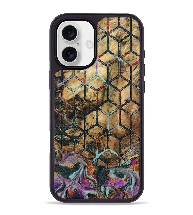 iPhone 16 Plus Wood Phone Case - Hobert (Pattern, 801903)