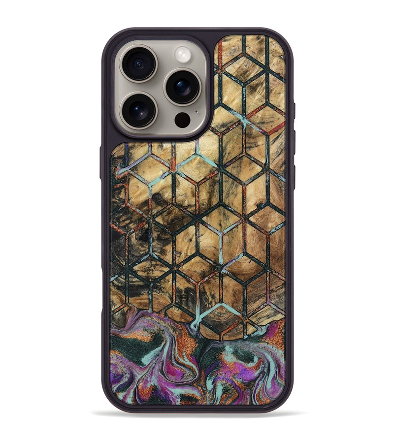 iPhone 16 Pro Max Wood Phone Case - Hobert (Pattern, 801903)