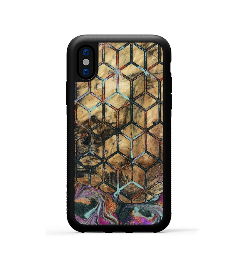 iPhone Xs Wood Phone Case - Hobert (Pattern, 801903)