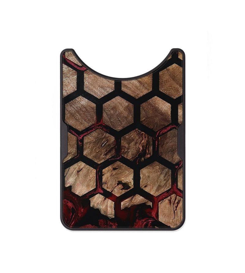 Alloy Wood Wallet - Damon (Pattern, 801904)