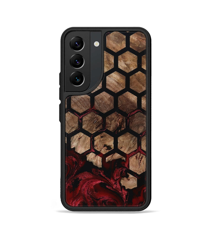 Galaxy S22 Wood Phone Case - Damon (Pattern, 801904)