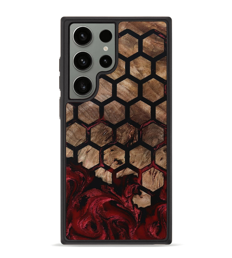 Galaxy S23 Ultra Wood Phone Case - Damon (Pattern, 801904)