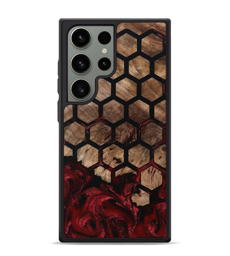 Galaxy S24 Ultra Wood Phone Case - Damon (Pattern, 801904)