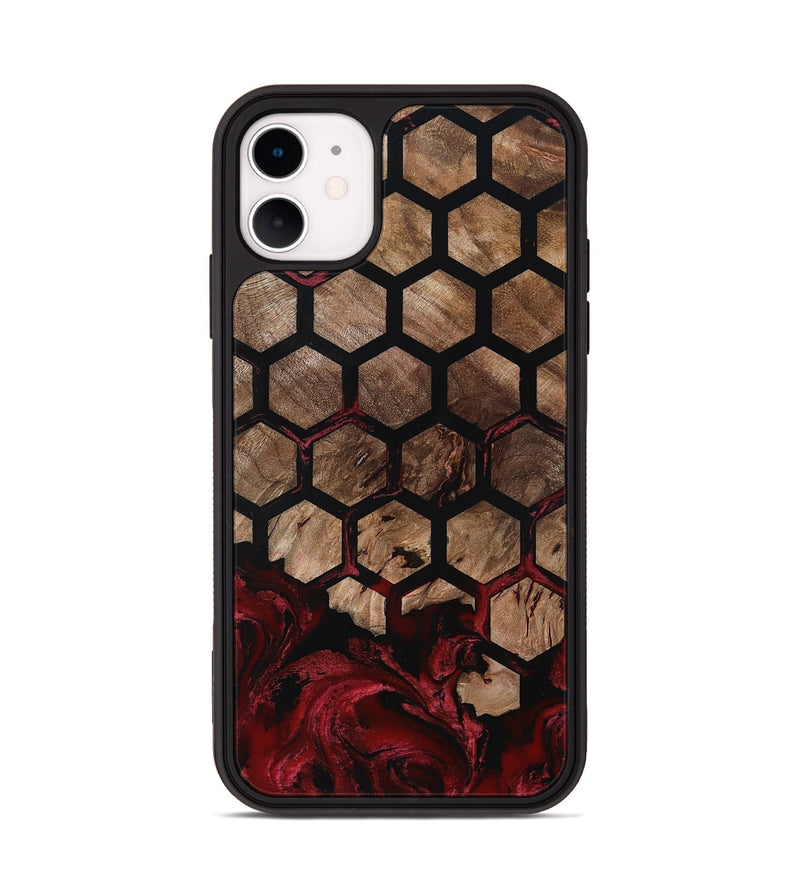 iPhone 11 Wood Phone Case - Damon (Pattern, 801904)