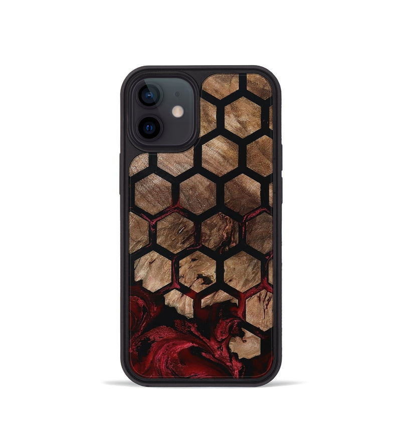 iPhone 12 mini Wood Phone Case - Damon (Pattern, 801904)