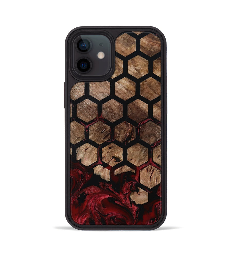 iPhone 12 Wood Phone Case - Damon (Pattern, 801904)