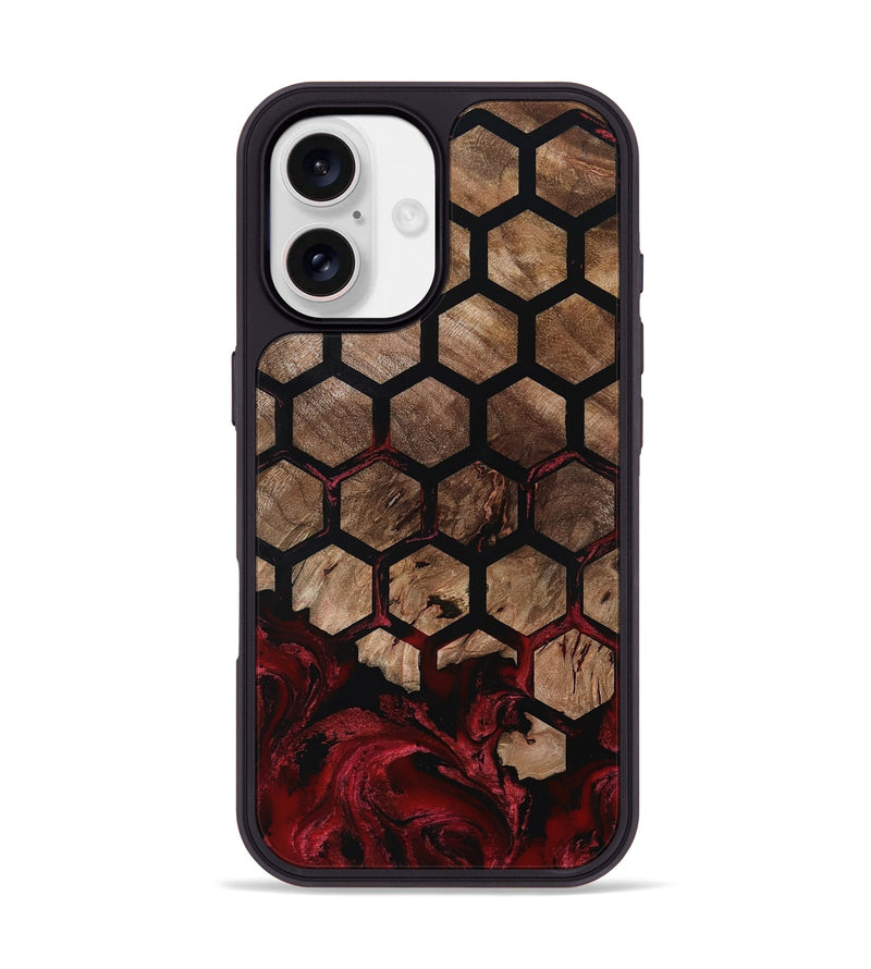 iPhone 17 Wood Phone Case - Damon (Pattern, 801904)