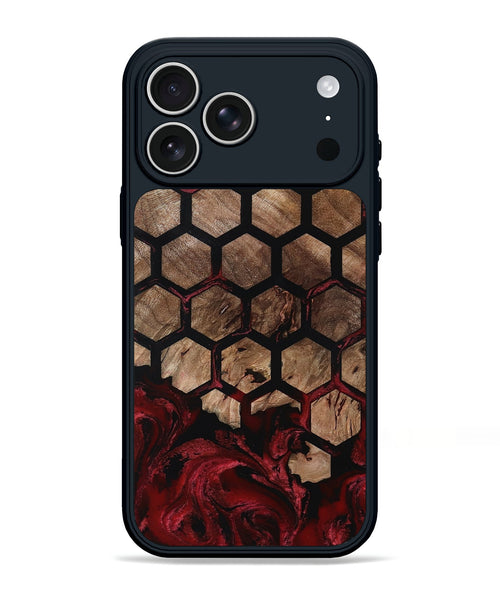 iPhone 17 Pro Max Wood Phone Case - Damon (Pattern, 801904)