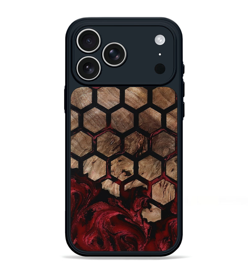 iPhone 17 Pro Max Wood Phone Case - Damon (Pattern, 801904)