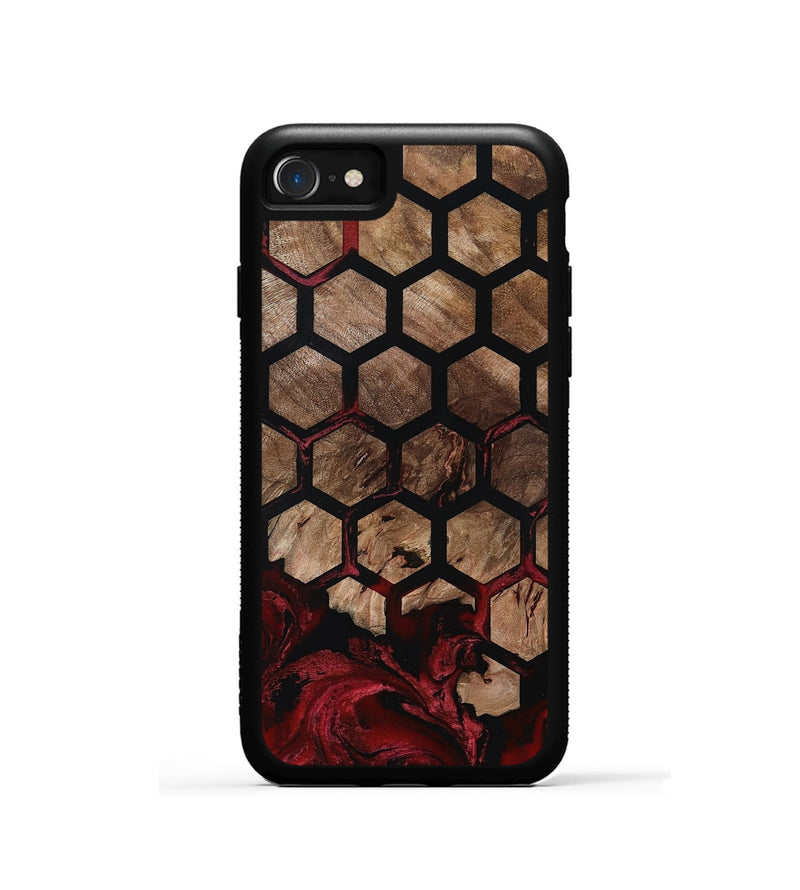 iPhone SE Wood Phone Case - Damon (Pattern, 801904)