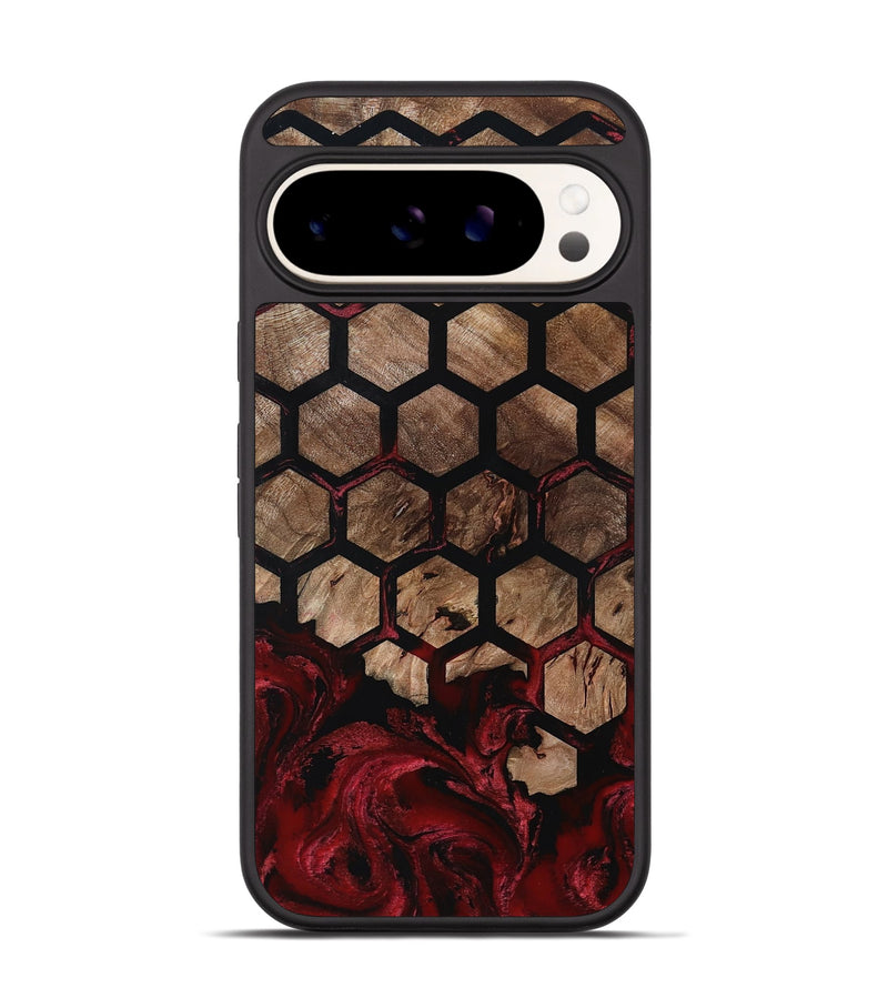 Pixel 9 Wood Phone Case - Damon (Pattern, 801904)