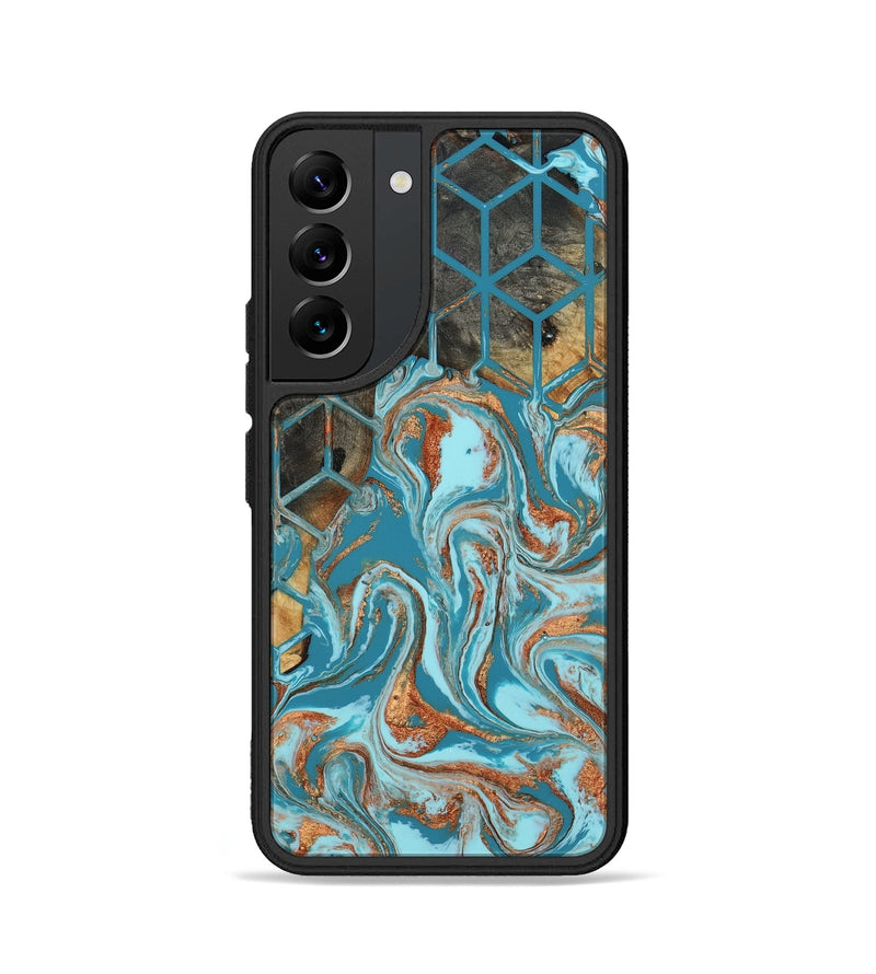 Galaxy S22 Wood Phone Case - Velvet (Pattern, 801905)