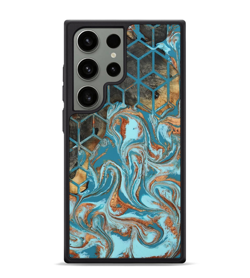 Galaxy S24 Ultra Wood Phone Case - Velvet (Pattern, 801905)