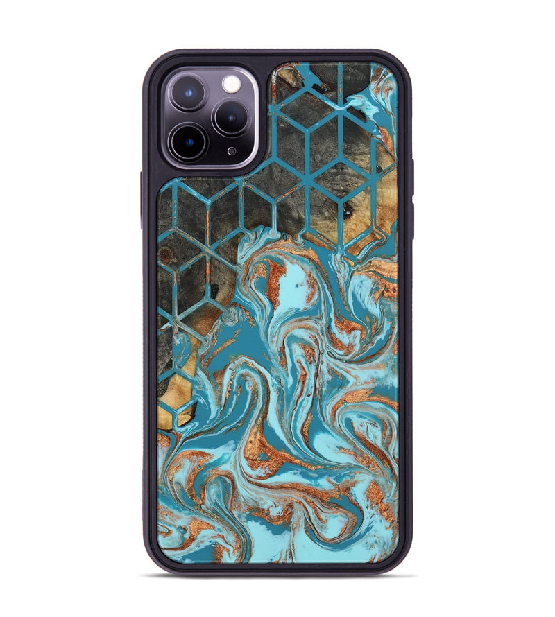 iPhone 11 Pro Max Wood Phone Case - Velvet (Pattern, 801905)