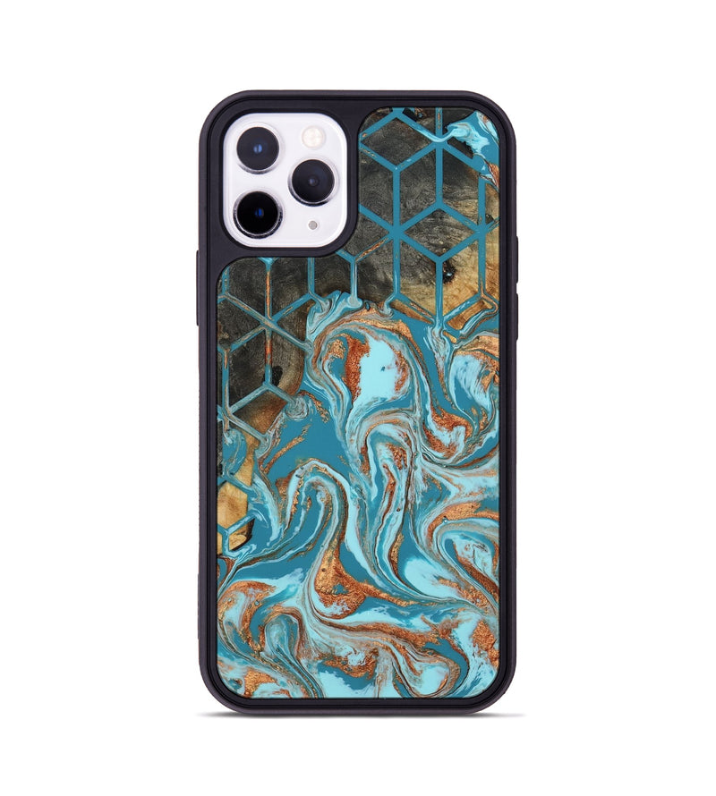 iPhone 11 Pro Wood Phone Case - Velvet (Pattern, 801905)