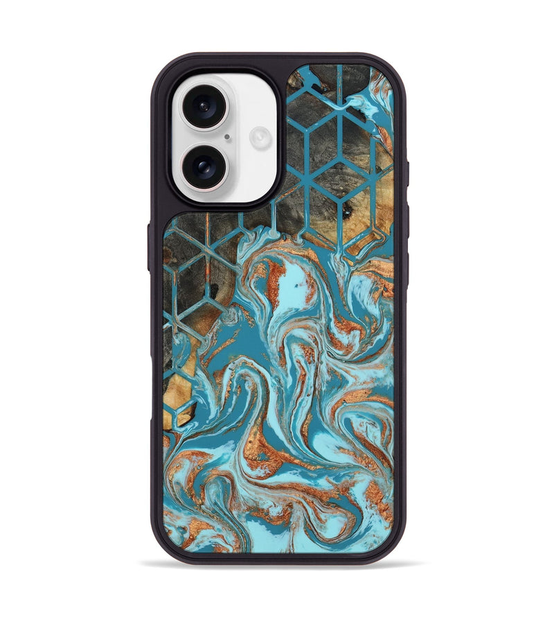 iPhone 17 Wood Phone Case - Velvet (Pattern, 801905)
