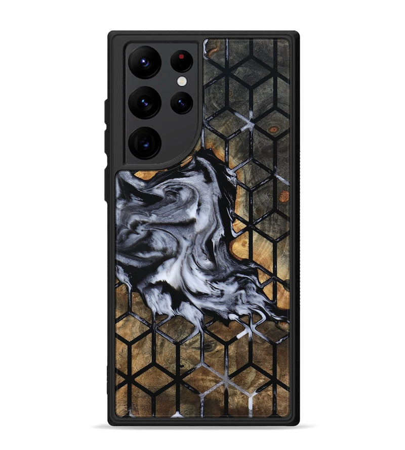 Galaxy S22 Ultra Wood Phone Case - Dominic (Pattern, 801906)