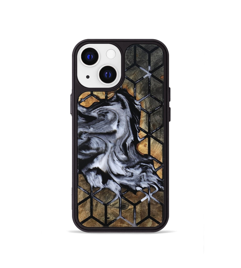 iPhone 13 mini Wood Phone Case - Dominic (Pattern, 801906)