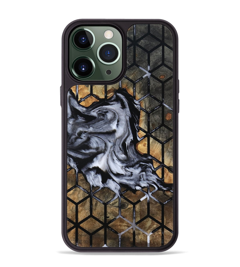 iPhone 13 Pro Max Wood Phone Case - Dominic (Pattern, 801906)