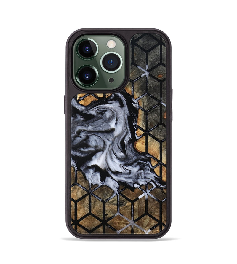 iPhone 13 Pro Wood Phone Case - Dominic (Pattern, 801906)