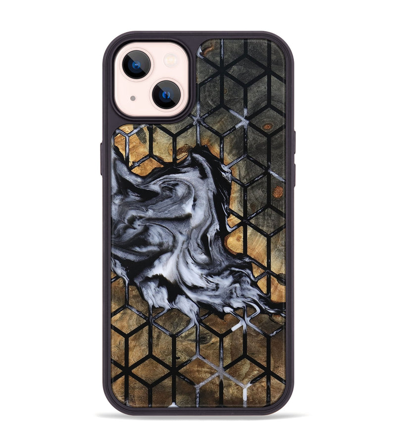 iPhone 14 Plus Wood Phone Case - Dominic (Pattern, 801906)