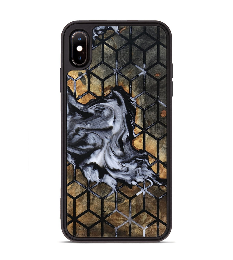 iPhone Xs Max Wood Phone Case - Dominic (Pattern, 801906)