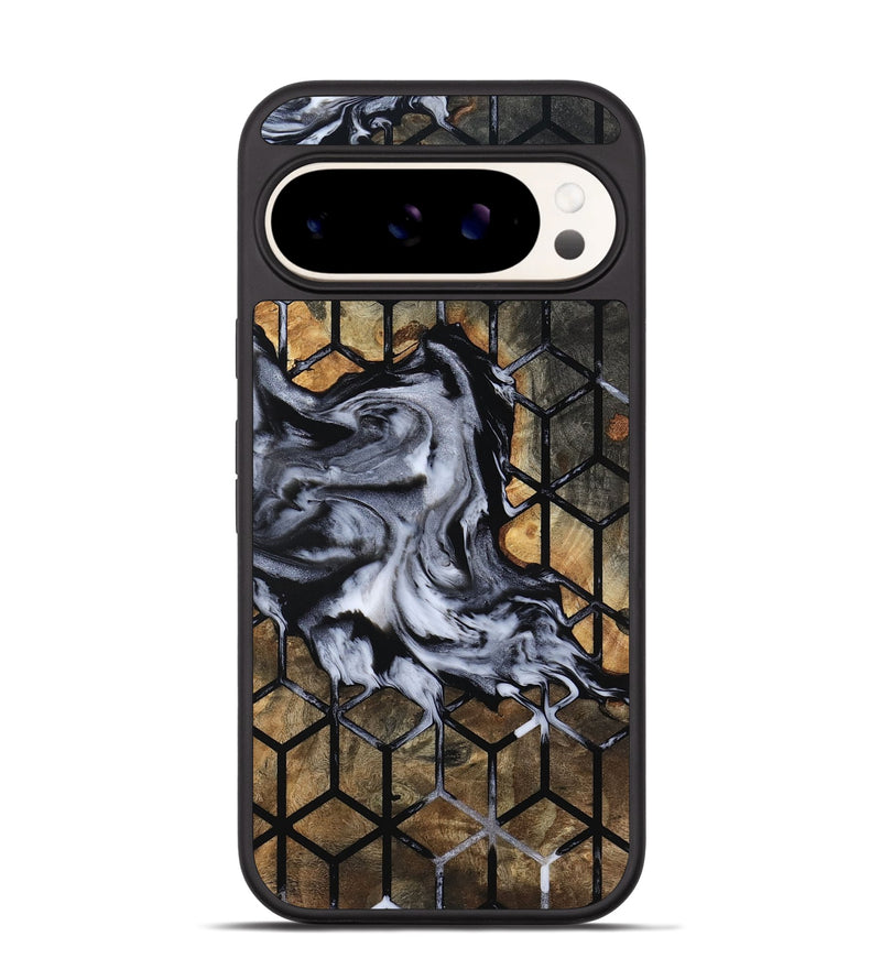 Pixel 9 Pro Wood Phone Case - Dominic (Pattern, 801906)