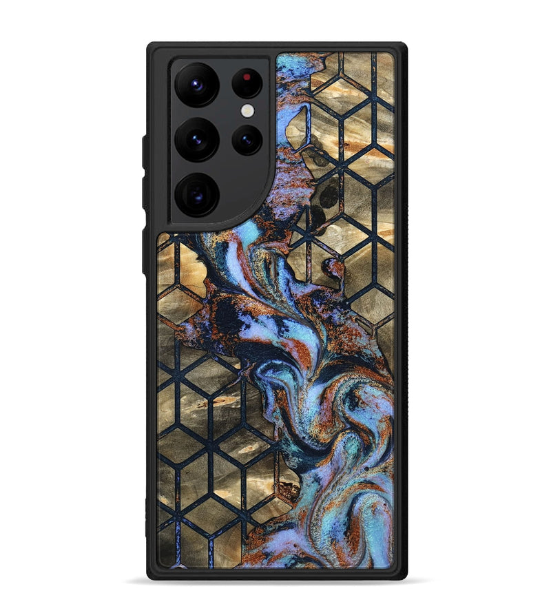 Galaxy S22 Ultra Wood Phone Case - Solana (Pattern, 801907)