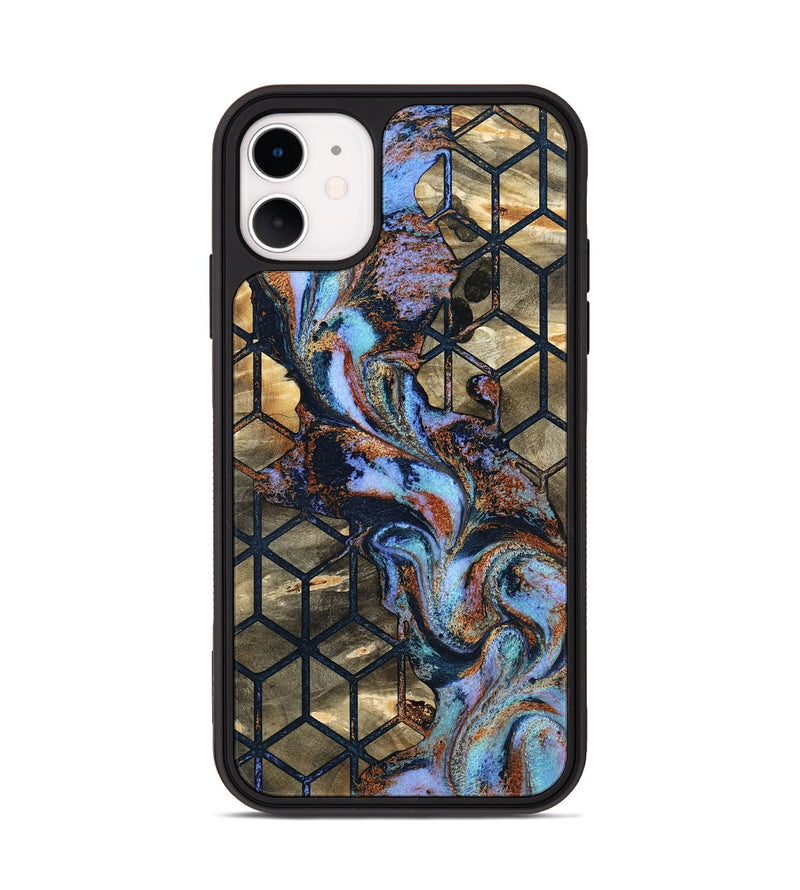 iPhone 11 Wood Phone Case - Solana (Pattern, 801907)