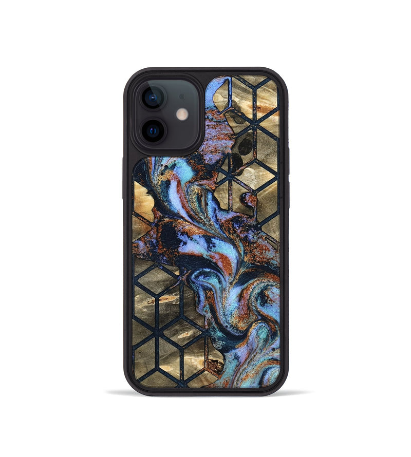 iPhone 12 mini Wood Phone Case - Solana (Pattern, 801907)