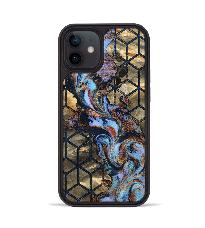 iPhone 12 Wood Phone Case - Solana (Pattern, 801907)
