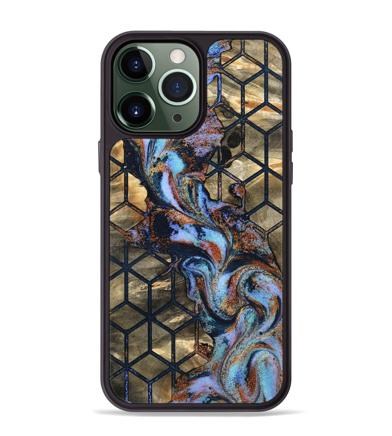 iPhone 13 Pro Max Wood Phone Case - Solana (Pattern, 801907)