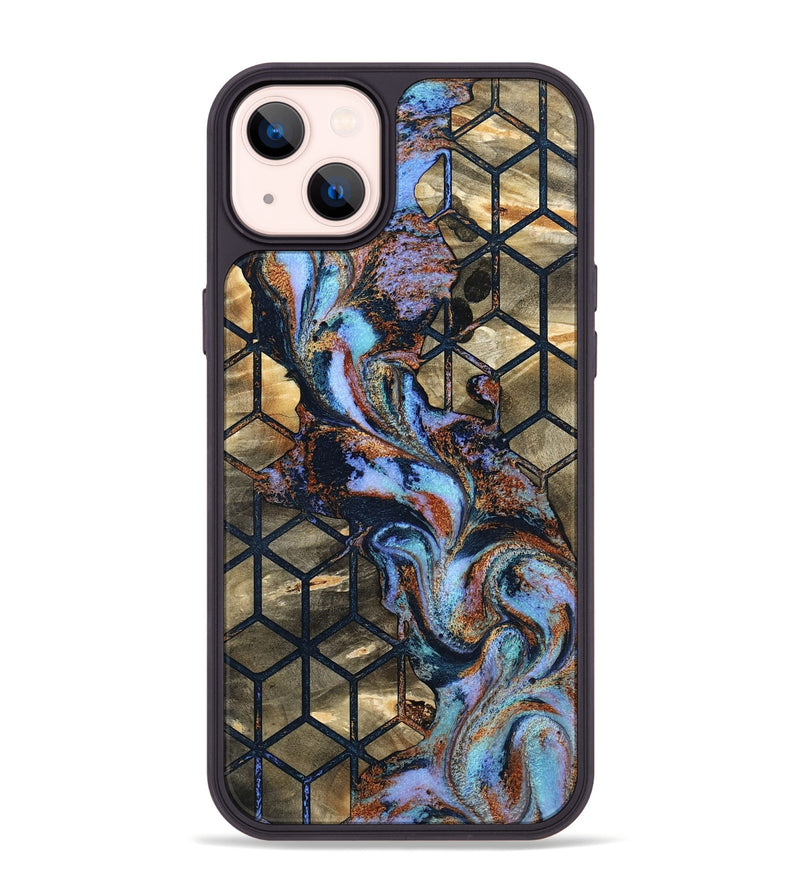 iPhone 14 Plus Wood Phone Case - Solana (Pattern, 801907)