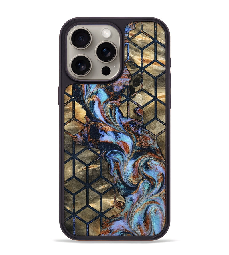 iPhone 15 Pro Max Wood Phone Case - Solana (Pattern, 801907)