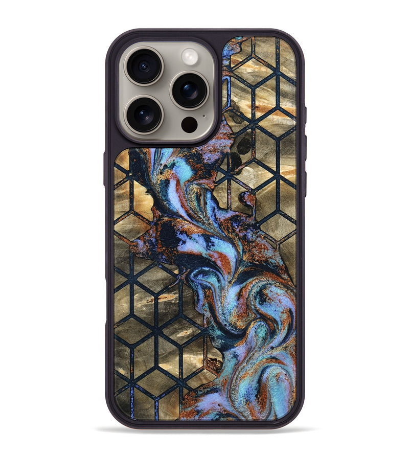 iPhone 16 Pro Max Wood Phone Case - Solana (Pattern, 801907)