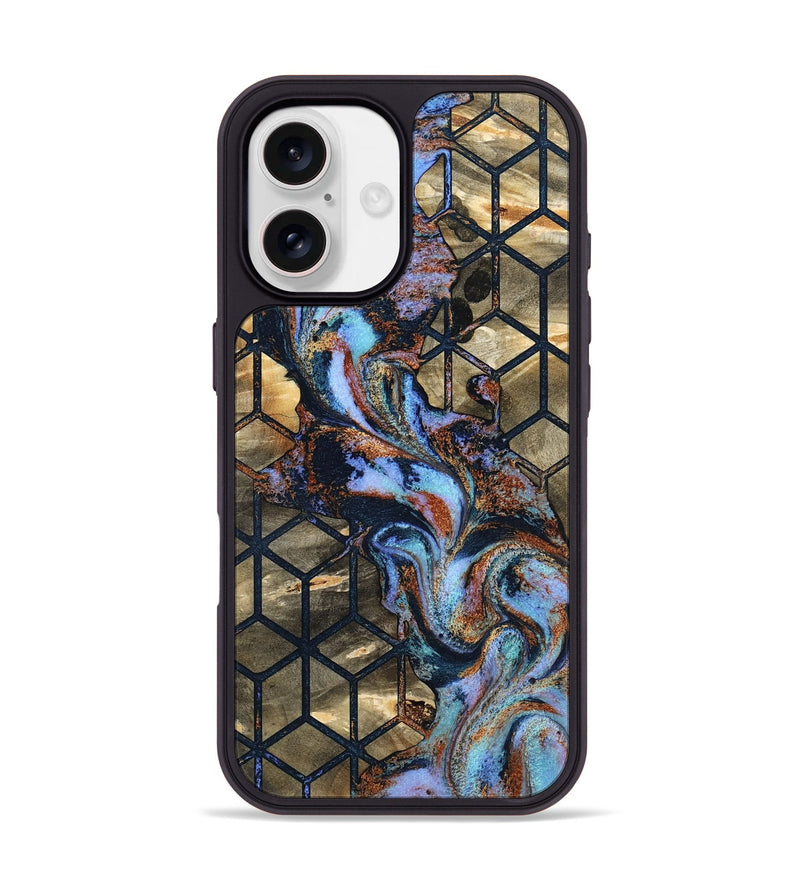 iPhone 17 Wood Phone Case - Solana (Pattern, 801907)