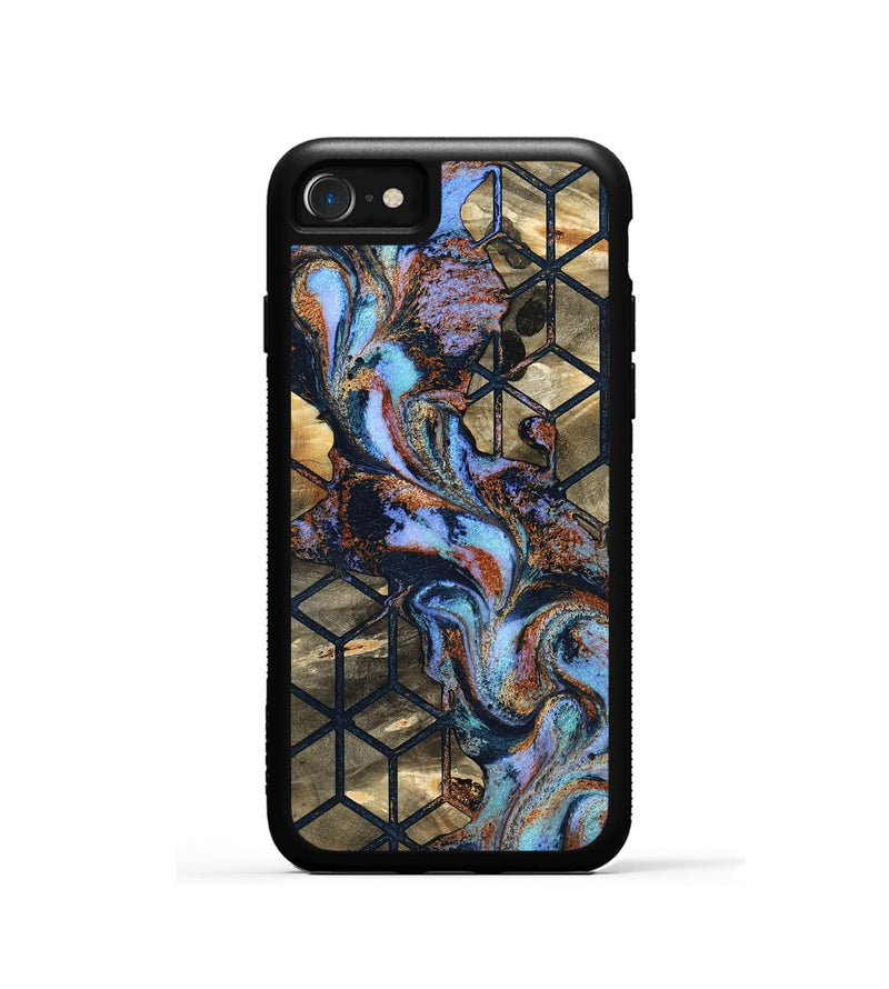 iPhone SE Wood Phone Case - Solana (Pattern, 801907)