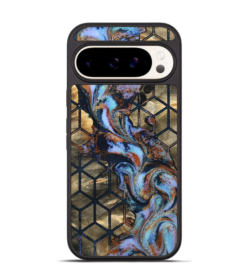 Pixel 9 Wood Phone Case - Solana (Pattern, 801907)