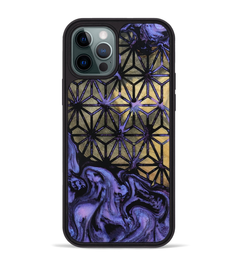 iPhone 12 Pro Max Wood Phone Case - Naya (Pattern, 801908)