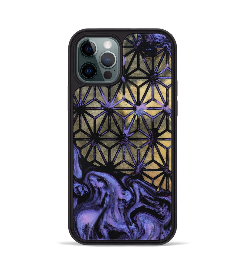 iPhone 12 Pro Wood Phone Case - Naya (Pattern, 801908)